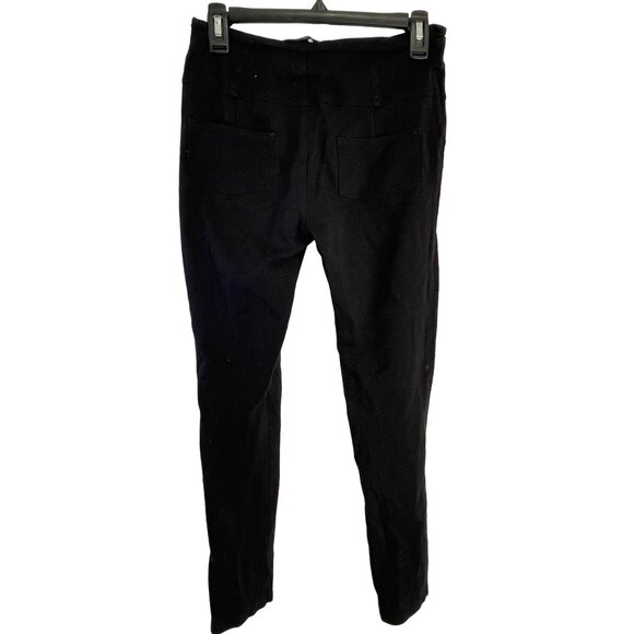 Shine star pants 3 buttons stretch foe pockets rayon blend black medium READ - Picture 2 of 8